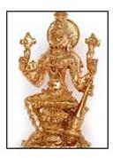 Polished Varahi Devi Metal Statue, For Home, Hotel, Office, Shops, Pattern : Plain