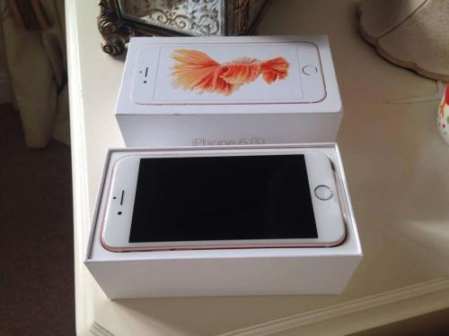 New Apple Iphone 6s Plus 128gb Rose Gold Factory Unlocked