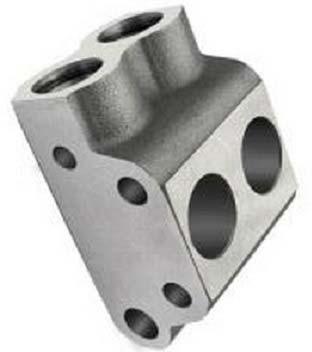 Hydraulic Pump Valve Chamber Body MF-135