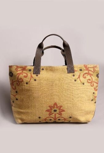 Angi Hand-woven Punja Dhurrie Bag, Feature : Handwoven