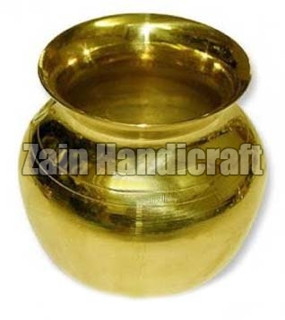 Round Polished Brass Lota, For Temple Use, Worship Use, Style : Antique