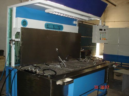 Hose Pipe Leak Testing Machine, Color : Brown, Grey