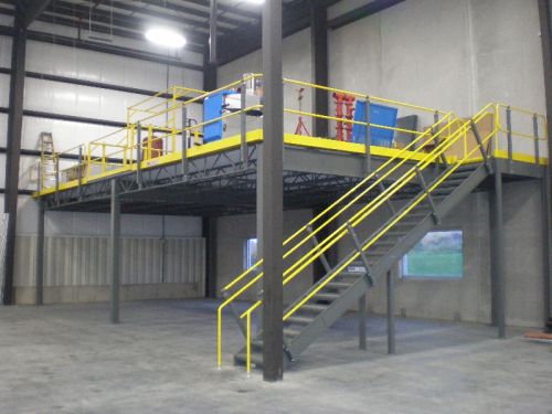 Mezzanine Floor, Finishing : Powder Coated