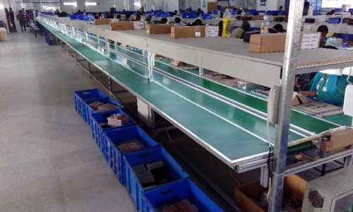 Remote Assembly Conveyor, For Moving Goods, Voltage : 110V