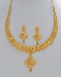 Gold Designer Necklace