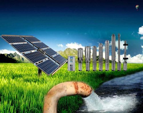 Solar pump, Finishing : Chrome Finish