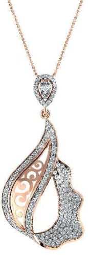 GOLD Diamond Pendant, Color : HI
