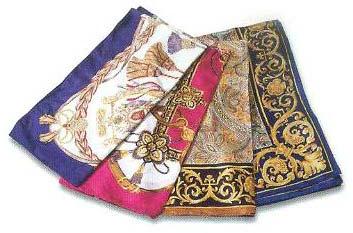 Cotton Printed Scarves, Size : 40x40inch