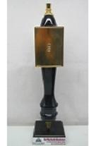 Pipe Style Wooden Beer Tap Handle With Square Badge Dy-th124