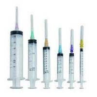 Disposable syringes