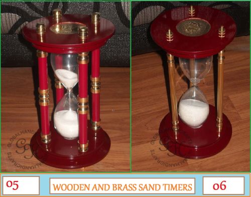 Wooden Nautical Sand Timer