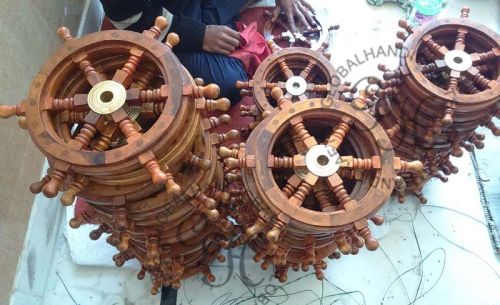 Wooden Nautical Wheels