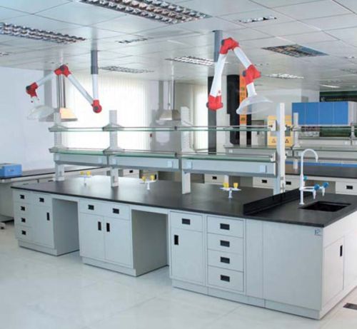 Stainless steel metal Laboratory Furniture Central Bench