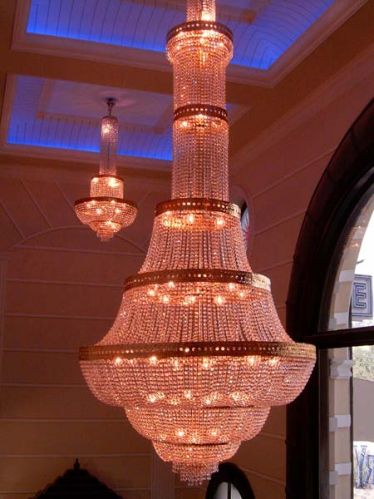 Paradise Polished Crystal Chandeliers, Color : Silver