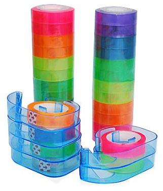 Stationery Tapes, For Carton Sealing, Decoration, Masking, Design : Plain