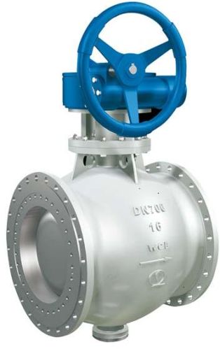 WCB Segment Ball Valve, Power : Worm gear, Port Size : DN1200