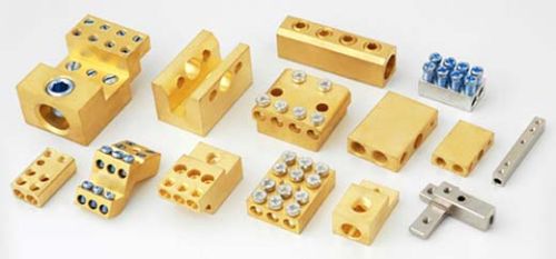 Brass Electrical Blocks