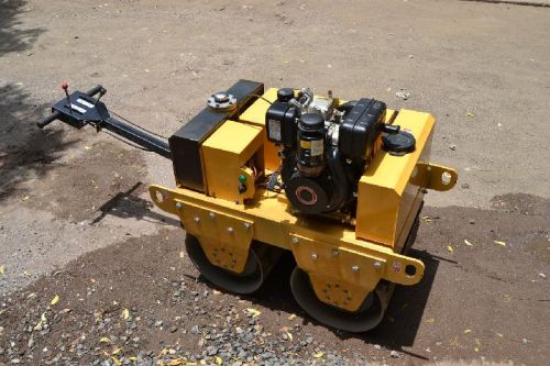 50-100kg Electric Walk Behind Vibratory Roller, Voltage : 220v