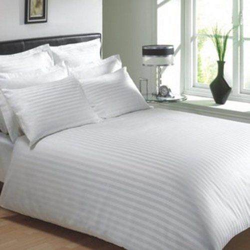 Satin Stripe Bed Sheets