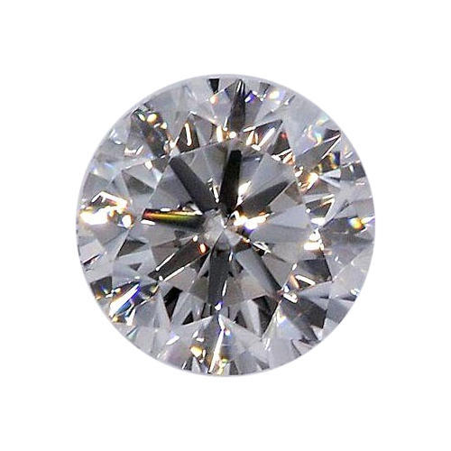White moissanite diamond