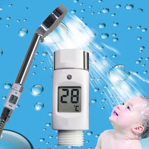 Plastic Shower Thermometer, Packaging Type : white