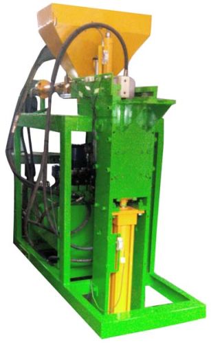 Semi Automatic Interlock Brick Machine