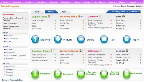 Budget ERP - Inventory, Sales and Service Management ERP Software