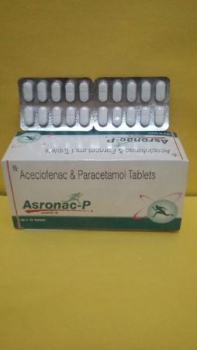 Aceclofenac & Paracetamol Tablets