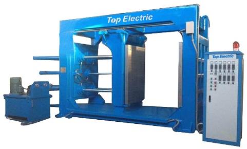 Tez-1214 Model 5-cylinders Synchronous Mould Clamping Machine For 35kv