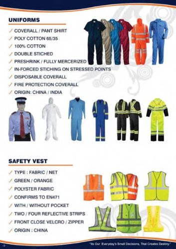 Safety Vest Green Orange Red Bark Blue Whiate