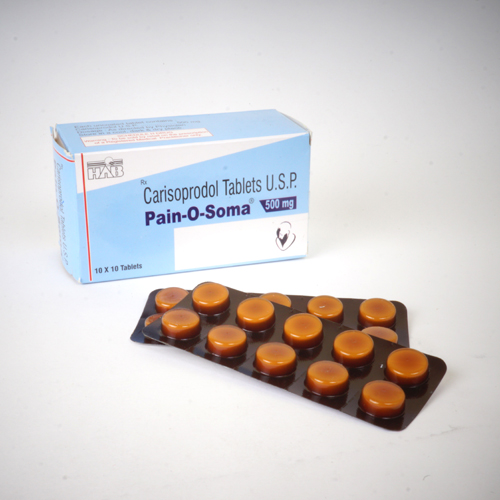Pain O Soma 500 Mg Tablets, Medicine Type : Allopathic