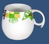 Oasis Bone China Milk Mugs