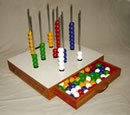 Counting and Colour Sorting Beads Set