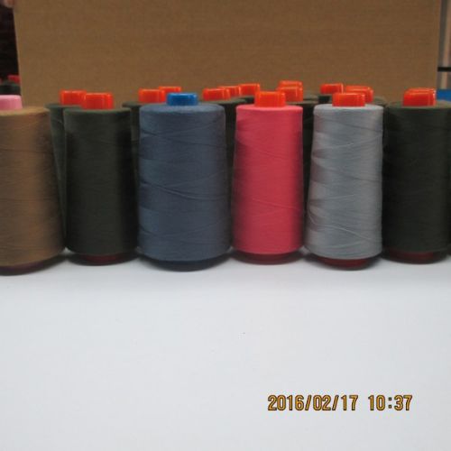 100% spun Polyester Sewing Threads, Brand Name : Gunze