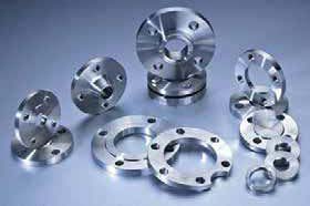 Round Stainless Steel Flanges, Color : Silver