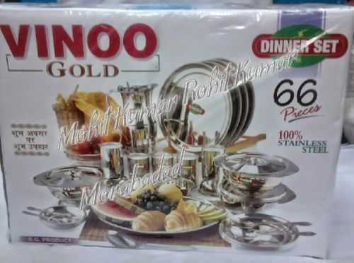 Vinoo Stainless Steel Dinner Set