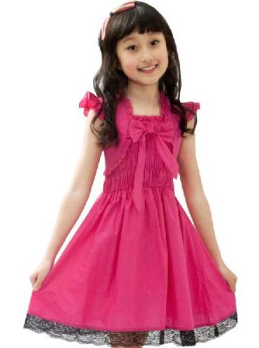 Printed Cotton Girls Frock, Feature : Anti-Wrinkle, Comfortable, Dry Cleaning