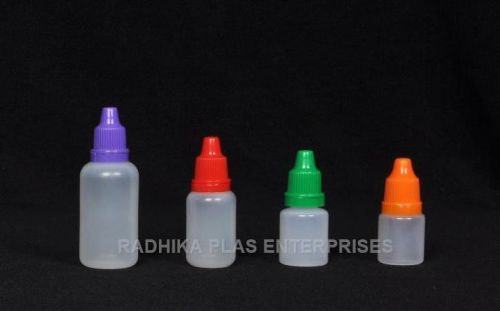 RADHIKA PLASTIC Ayurvedic Dropper Bottles, Plastic Type : LDPE