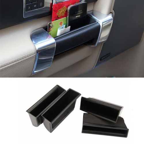 Plastic Car Door Storage Box, Packaging Type : Black