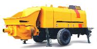 Steel Portable Concrete Pump, Color : Yellow, Black