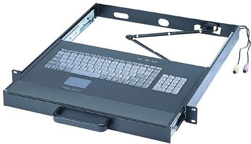 Heavy duty steel Industrial Rackmount Keyboard