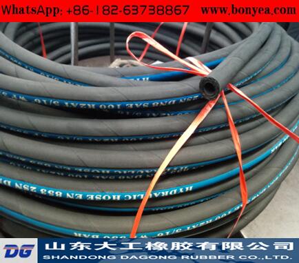 Synthetic rubber Hydraulic Hose 3/16, Packaging Type : black