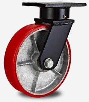 Extra Heavy Duty Swivel PU Cast Iron Caster