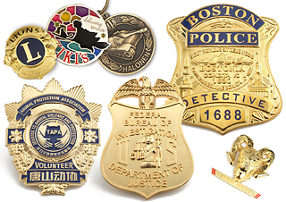 Custom Metal Logo Badges