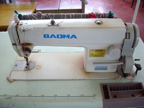 Gc198-M Used Lock Stitch Sewing Machine, Brand Name : BAOMA