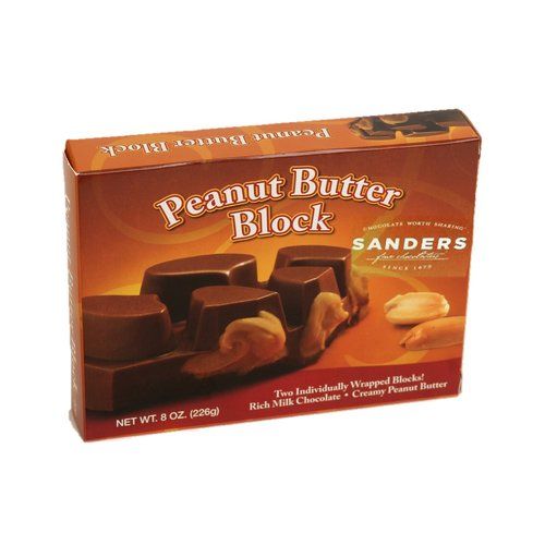 Sanders Peanut Butter Block, Packaging Type : Box