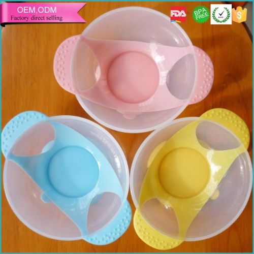 Eco Friendly PP Baby Diet Training Bowl With Spoon