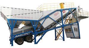Mobile Concrete Batching Plant