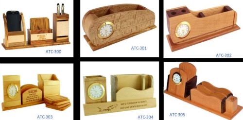 GSM Wooden Pen Holder