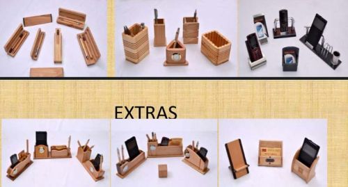 GSM Wooden Pen Holder